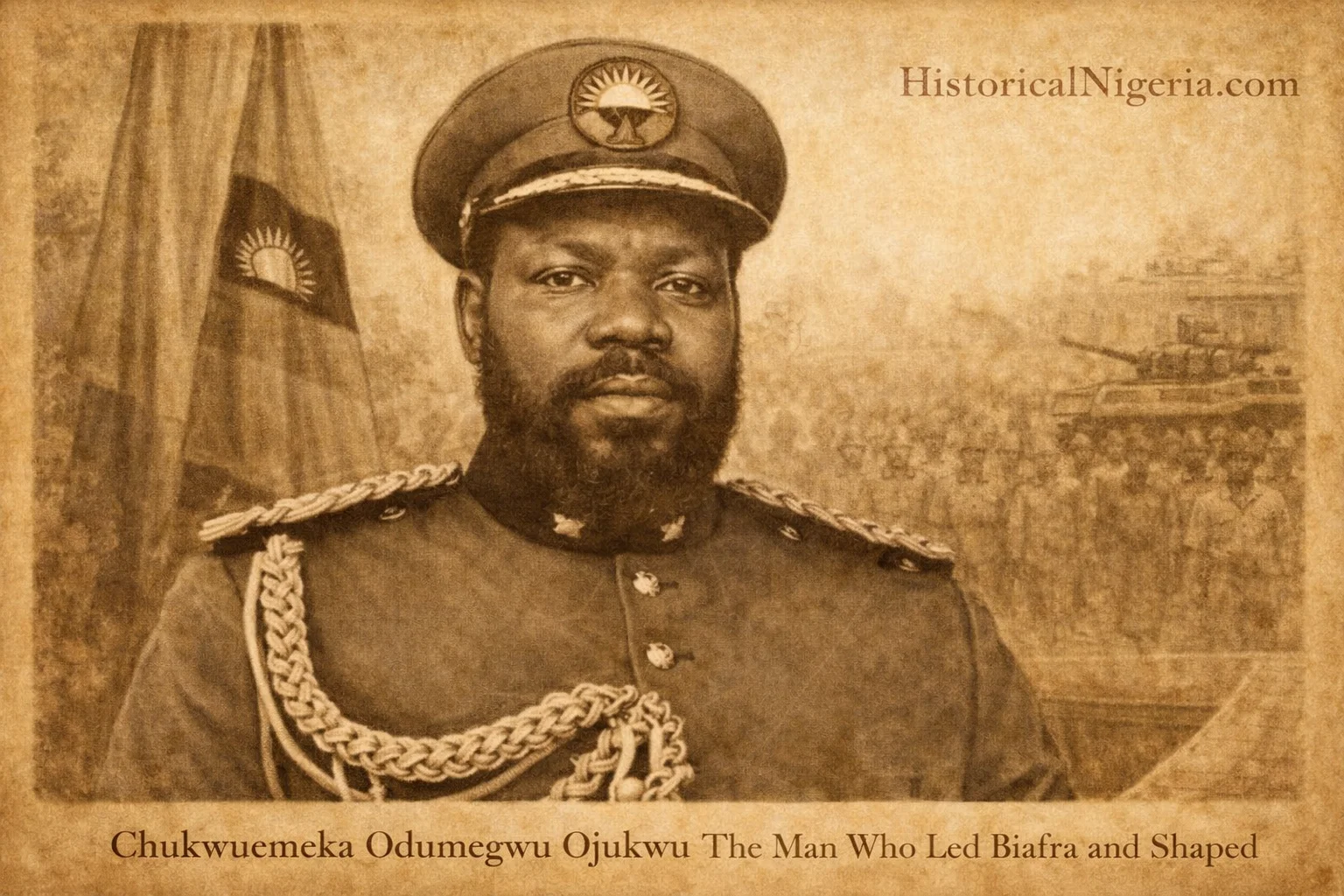 Dim Chukwuemeka Odumegwu Ojukwu — The Leader of Biafra